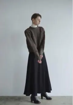 【CLANE】　ロングスカート　ARCH SLIT SKIRT — image 1